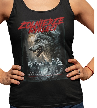 TANK TOP DAMSKI Żołnierze Wykleci